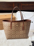 Coach City Tote Brown