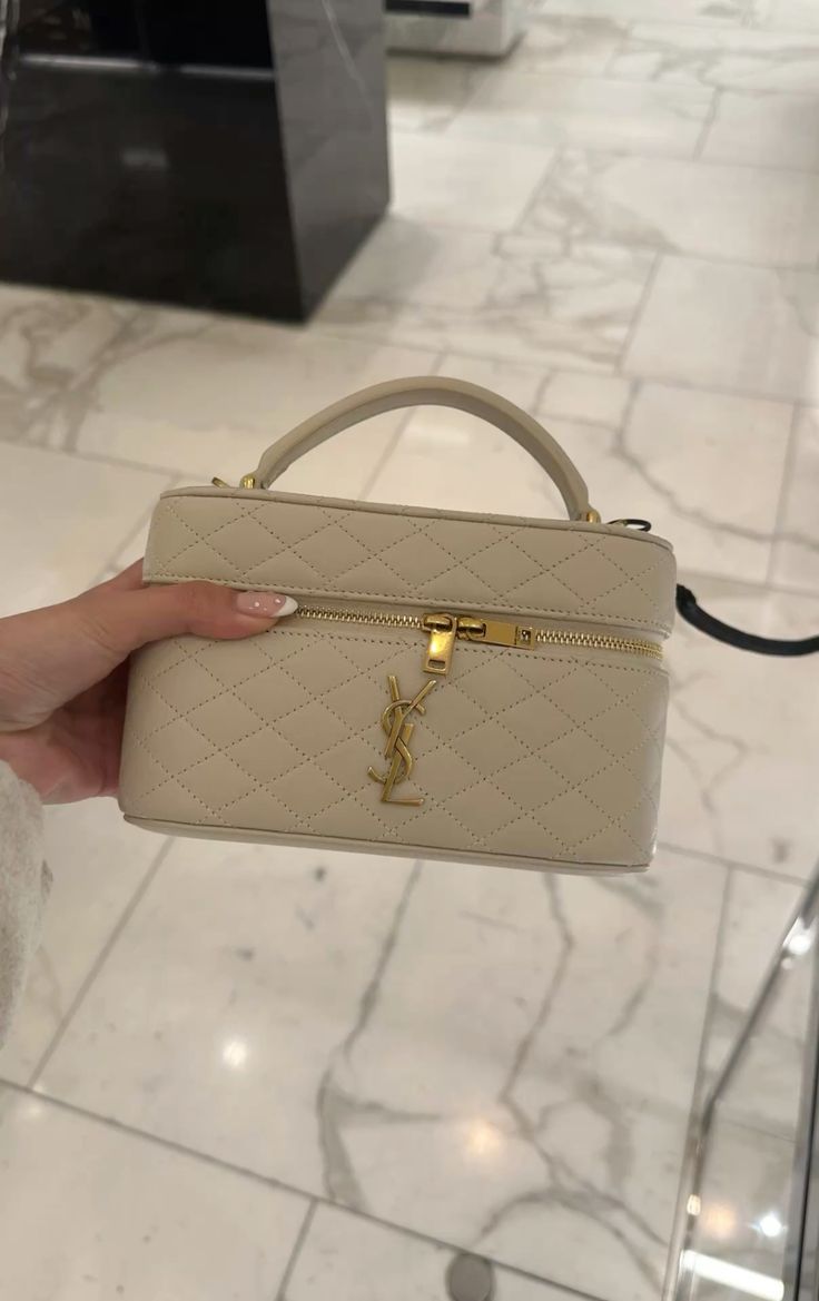 Saint Laurent Vanity Bag With Handle