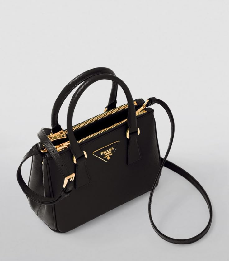 Leather luxury bag Prada